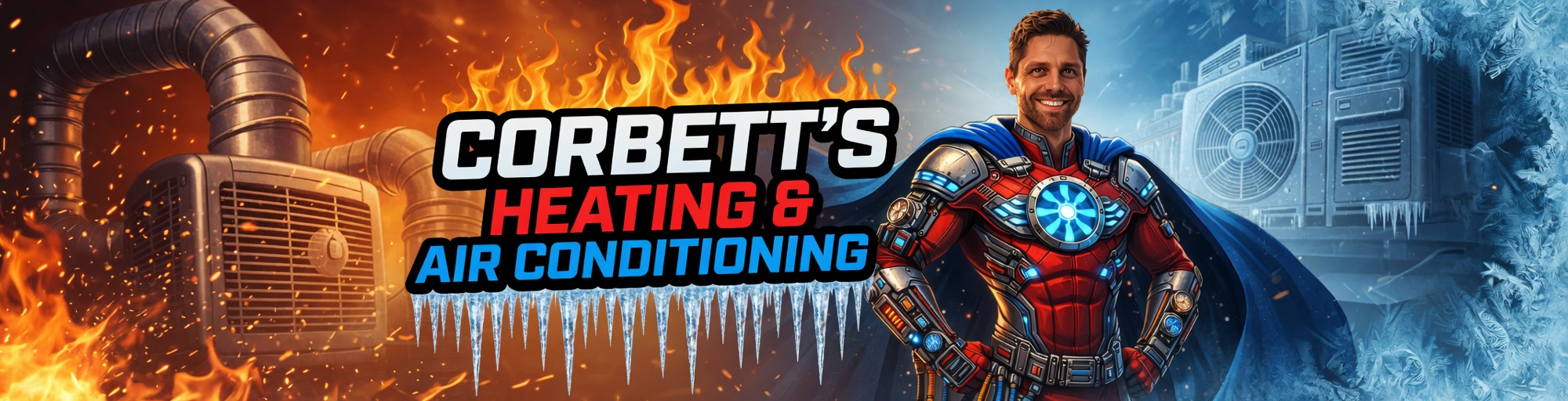 Welcome to Corbett's HVAC – Redding’s Trusted Heating & Air Conditioning Experts Logo